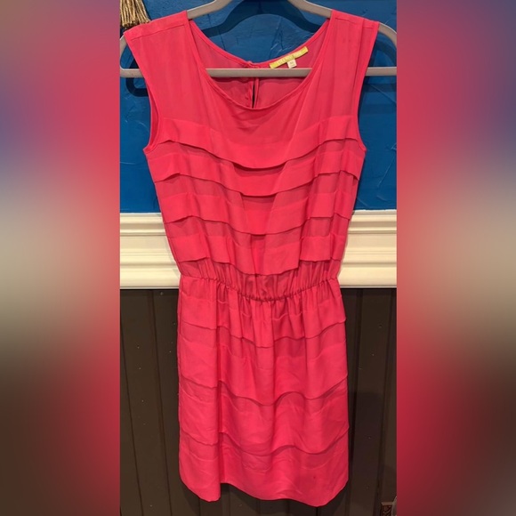 Gianni Bini Sz XS Hot Pink Dress - Picture 3 of 4